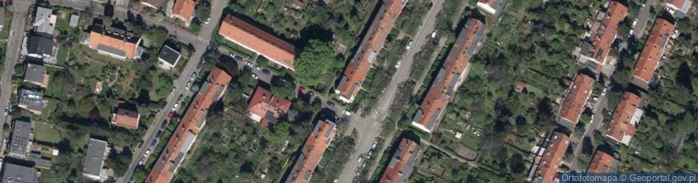 Zdjęcie satelitarne Spółdzielcza ul.