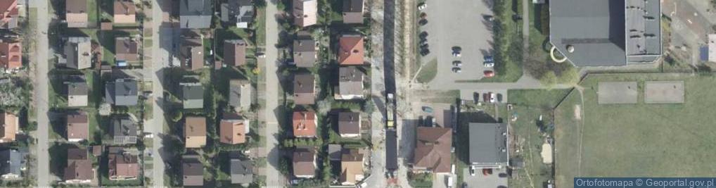 Zdjęcie satelitarne Spacerowa ul.