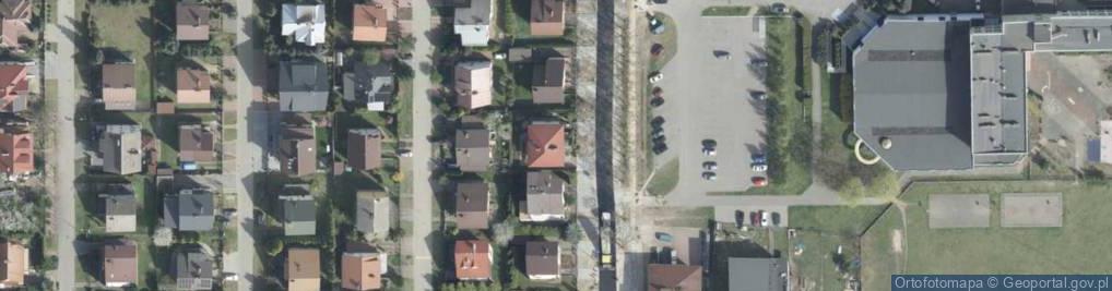 Zdjęcie satelitarne Spacerowa ul.