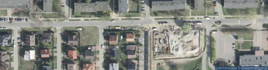 Zdjęcie satelitarne Spacerowa ul.