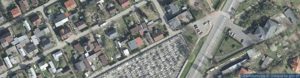 Zdjęcie satelitarne Spokojna ul.