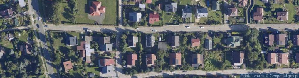 Zdjęcie satelitarne Społeczna ul.