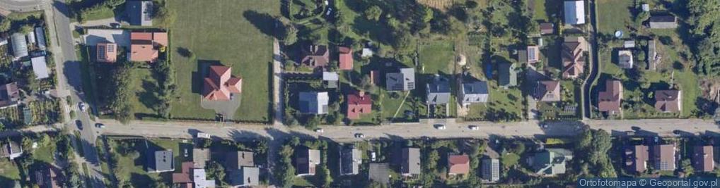 Zdjęcie satelitarne Społeczna ul.
