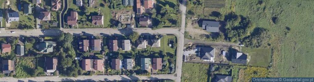 Zdjęcie satelitarne Społeczna ul.