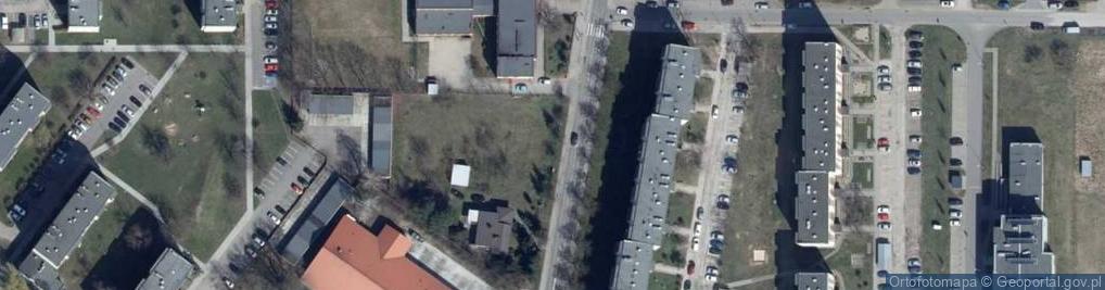 Zdjęcie satelitarne Spacerowa ul.