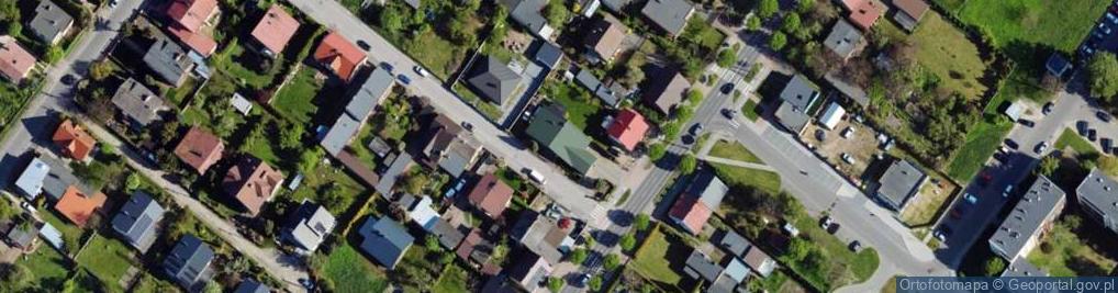 Zdjęcie satelitarne Społeczna ul.