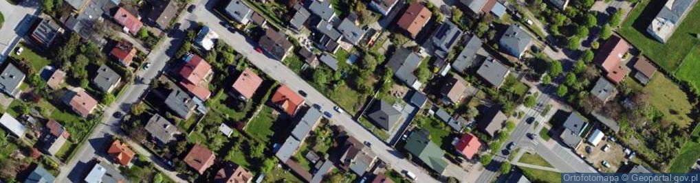 Zdjęcie satelitarne Społeczna ul.