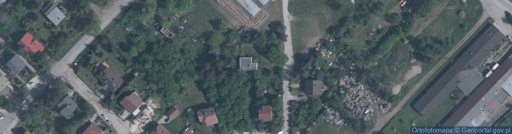 Zdjęcie satelitarne Spacerowa ul.