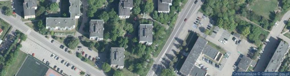 Zdjęcie satelitarne Śródmieście ul.