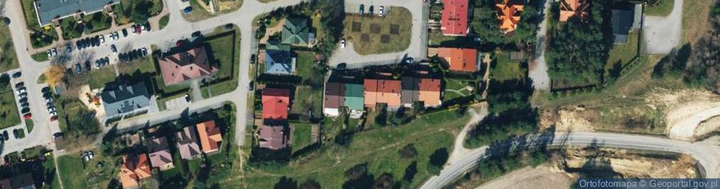 Zdjęcie satelitarne Srebrna ul.