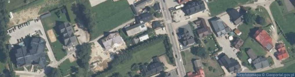 Zdjęcie satelitarne Środkowa ul.