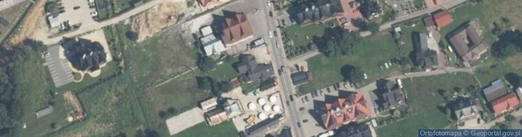 Zdjęcie satelitarne Środkowa ul.