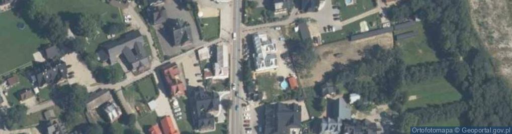 Zdjęcie satelitarne Środkowa ul.