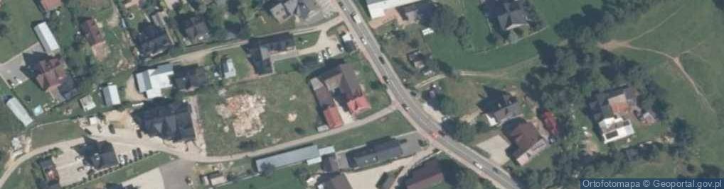 Zdjęcie satelitarne Środkowa ul.