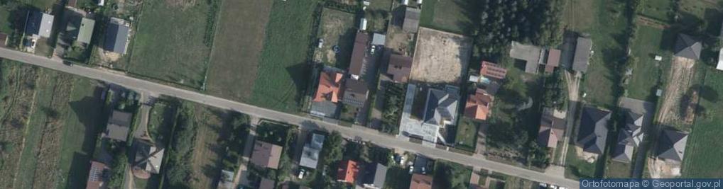 Zdjęcie satelitarne Srebrna ul.
