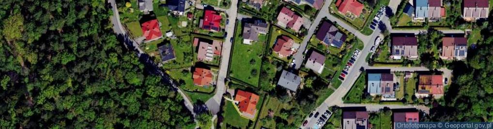 Zdjęcie satelitarne Srebrna ul.