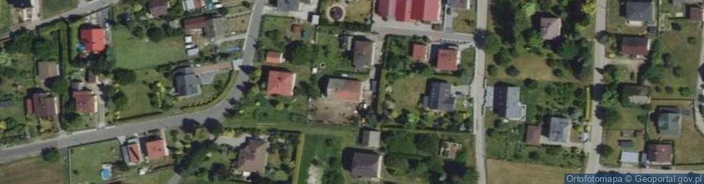 Zdjęcie satelitarne Środkowa ul.
