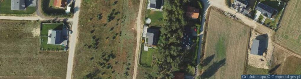 Zdjęcie satelitarne Srebrna ul.