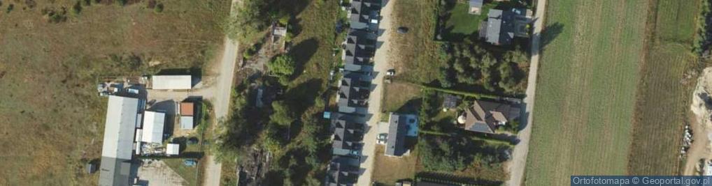 Zdjęcie satelitarne Srebrna ul.