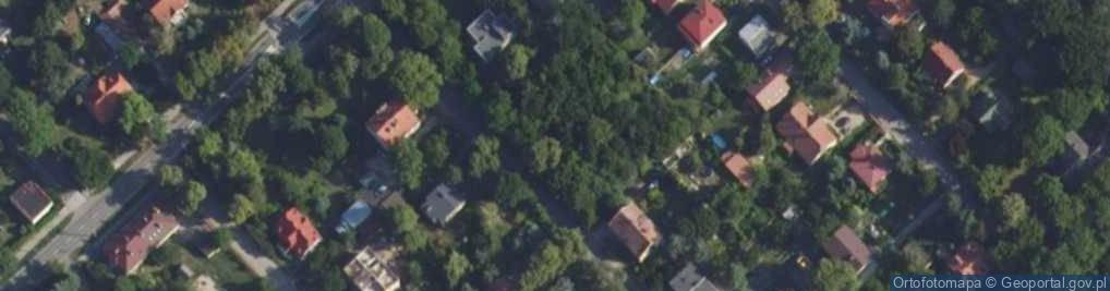 Zdjęcie satelitarne Środkowa ul.