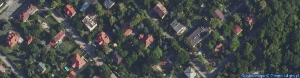 Zdjęcie satelitarne Środkowa ul.