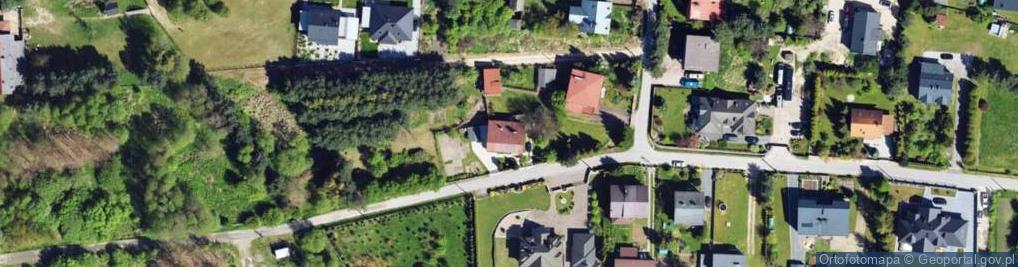 Zdjęcie satelitarne Srebrna ul.