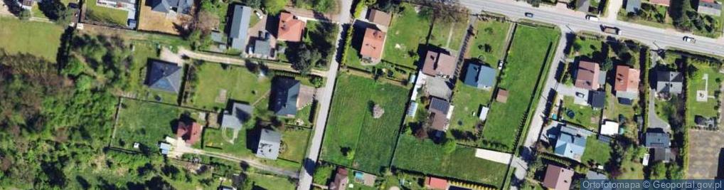 Zdjęcie satelitarne Srebrna ul.
