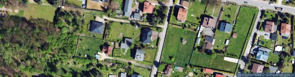 Zdjęcie satelitarne Srebrna ul.