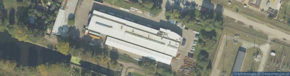 Zdjęcie satelitarne Srebrna ul.