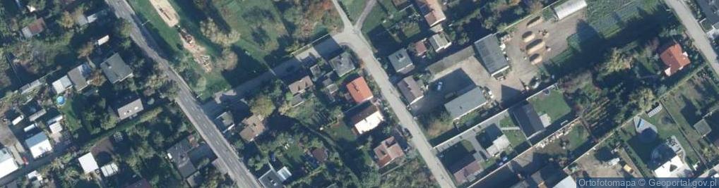 Zdjęcie satelitarne Środkowa ul.