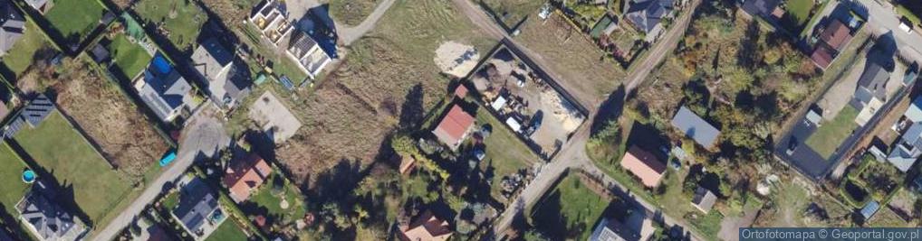 Zdjęcie satelitarne Srebrna ul.