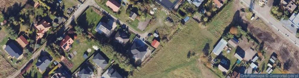 Zdjęcie satelitarne Srebrna ul.