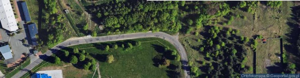 Zdjęcie satelitarne Srebrna ul.