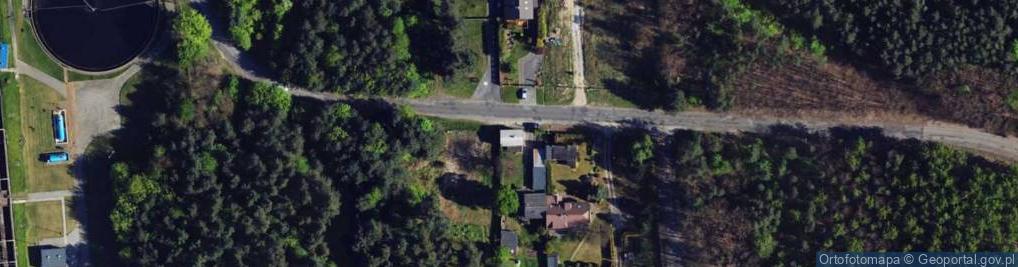 Zdjęcie satelitarne Srebrna ul.