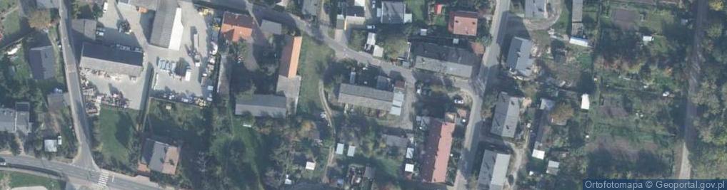 Zdjęcie satelitarne Środkowa ul.