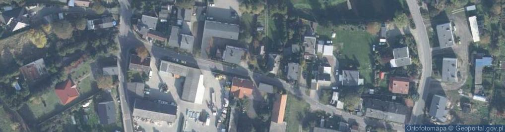 Zdjęcie satelitarne Środkowa ul.