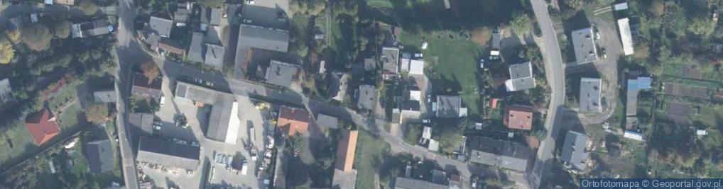 Zdjęcie satelitarne Środkowa ul.