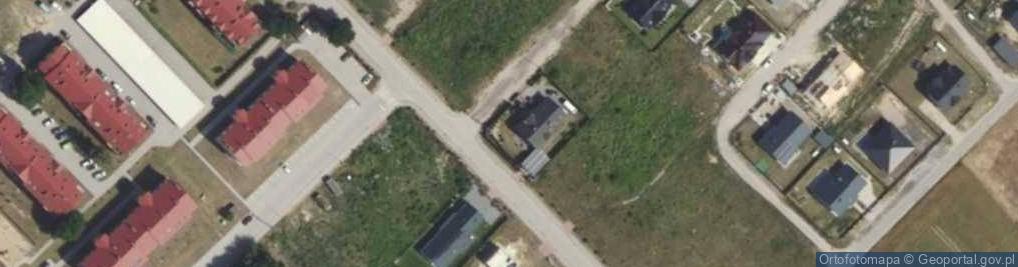 Zdjęcie satelitarne Srebrna ul.
