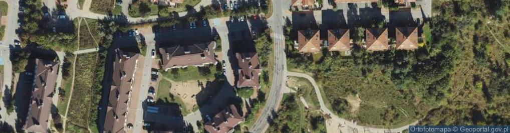 Zdjęcie satelitarne Srebrna ul.
