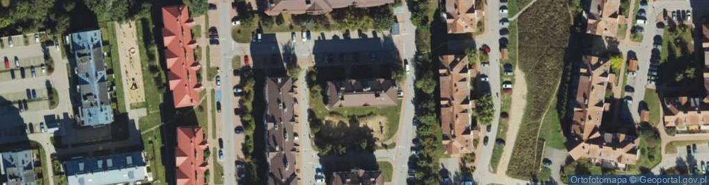 Zdjęcie satelitarne Srebrna ul.