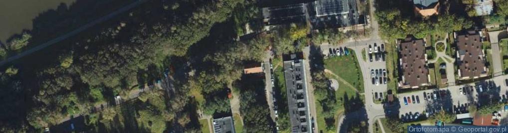 Zdjęcie satelitarne Srebrniki ul.