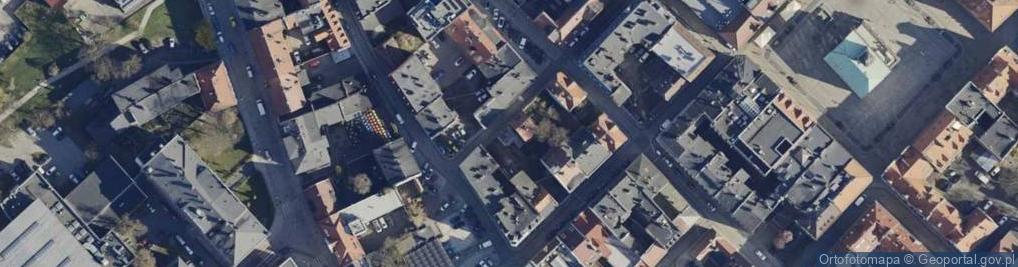 Zdjęcie satelitarne Średnia ul.