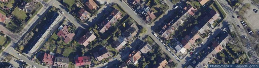 Zdjęcie satelitarne Srebrna ul.
