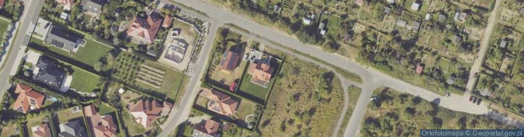 Zdjęcie satelitarne Srebrna ul.