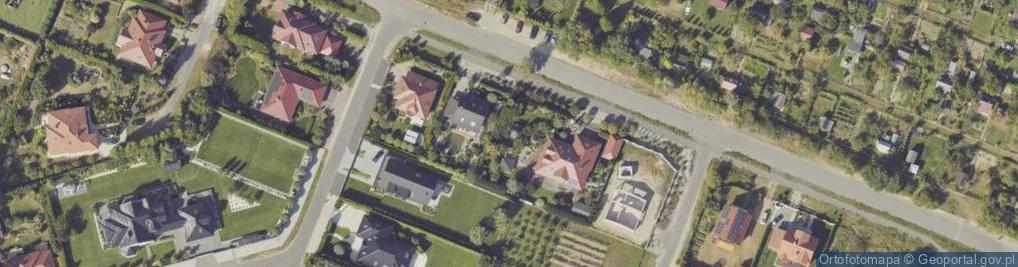 Zdjęcie satelitarne Srebrna ul.