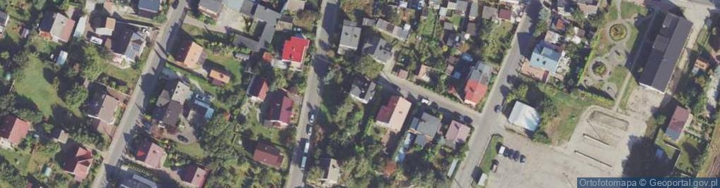 Zdjęcie satelitarne Średnia ul.