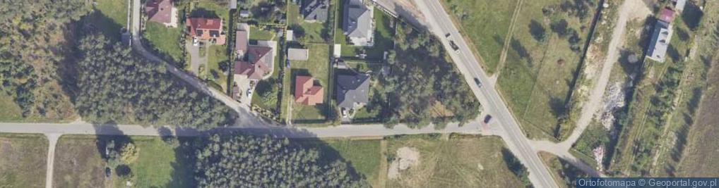 Zdjęcie satelitarne Srebrna ul.