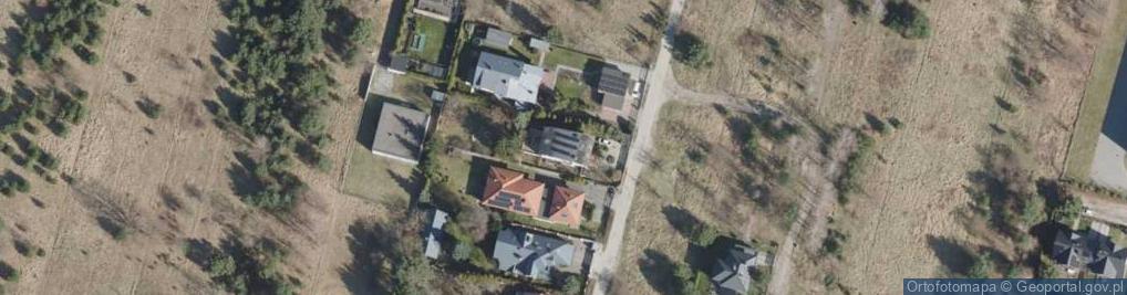 Zdjęcie satelitarne Środkowa ul.