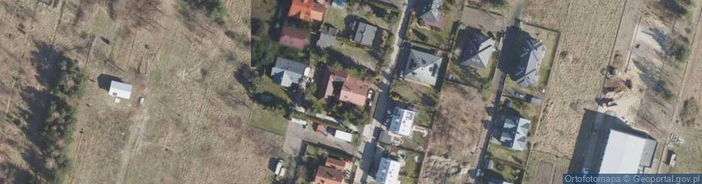 Zdjęcie satelitarne Środkowa ul.