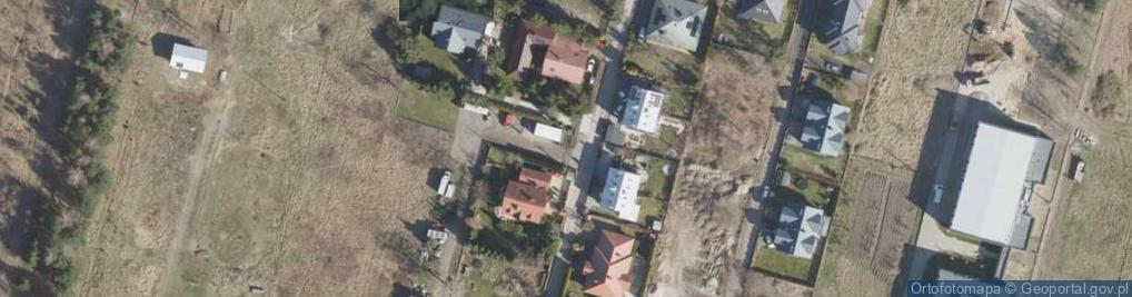Zdjęcie satelitarne Środkowa ul.